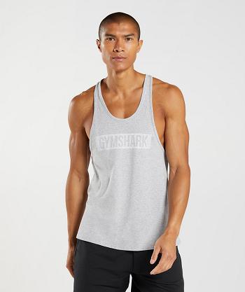 Pánské Stringers Gymshark Block Světle Šedé | CZ 2587WNB
